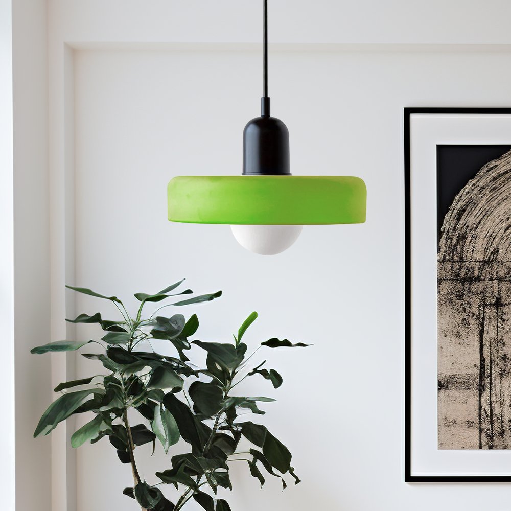 Bauhuis Glazen Hanglamp – Modern en Kleurrijk Design voor Woonkamer of Eetkamer