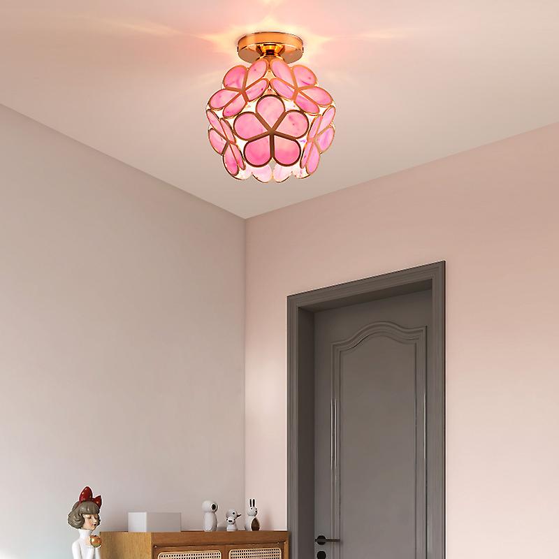 BlomsterLight - Bloemen Design Glazen Plafondlamp