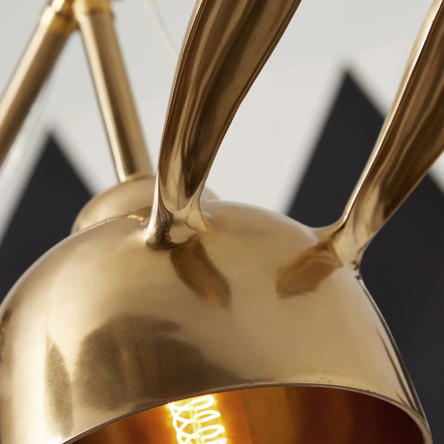 Bunny Oortjes Vloerlamp - Gouden Speelse Designlamp voor Woonkamer en Slaapkamer