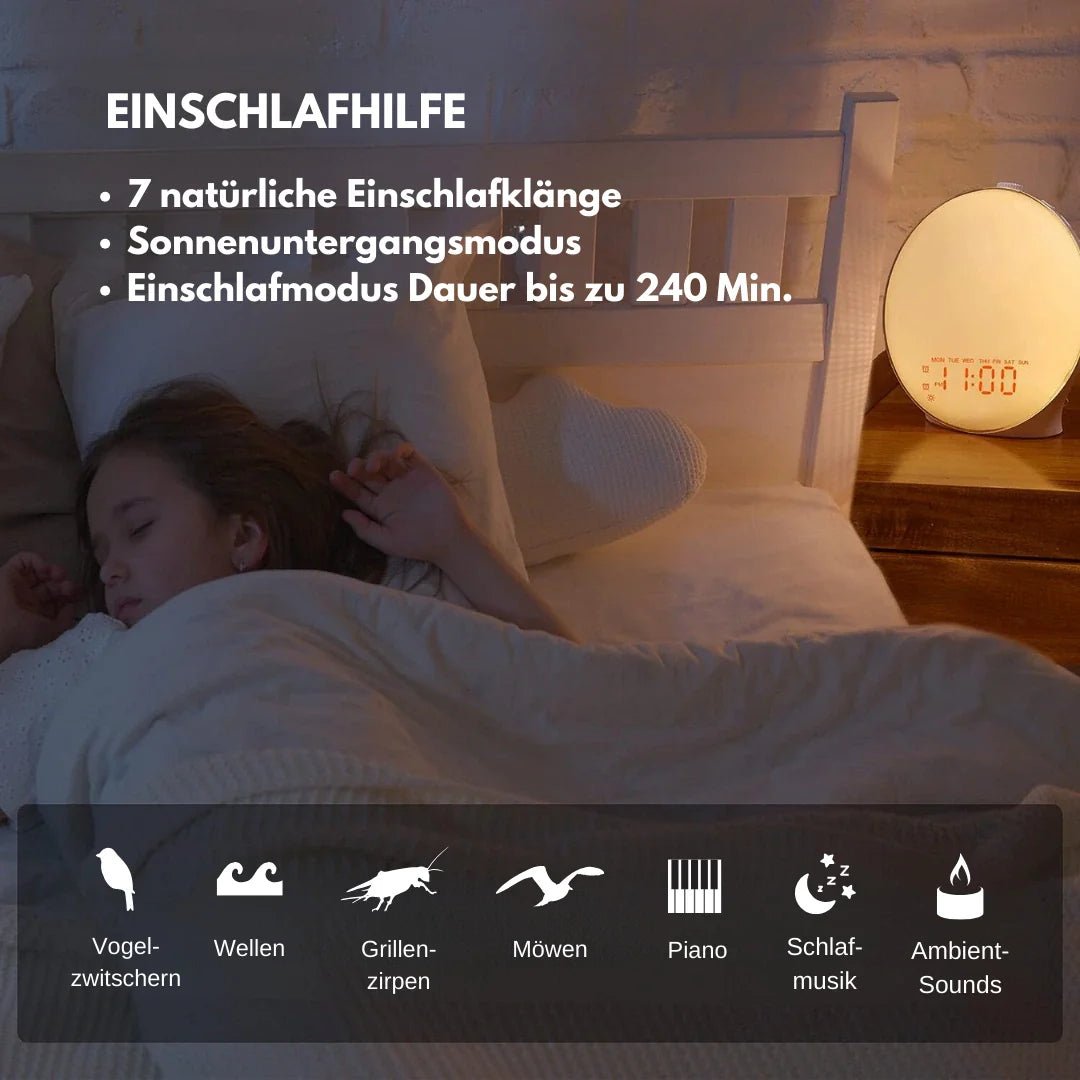 Wake-up Light met Zonsopgangsimulatie