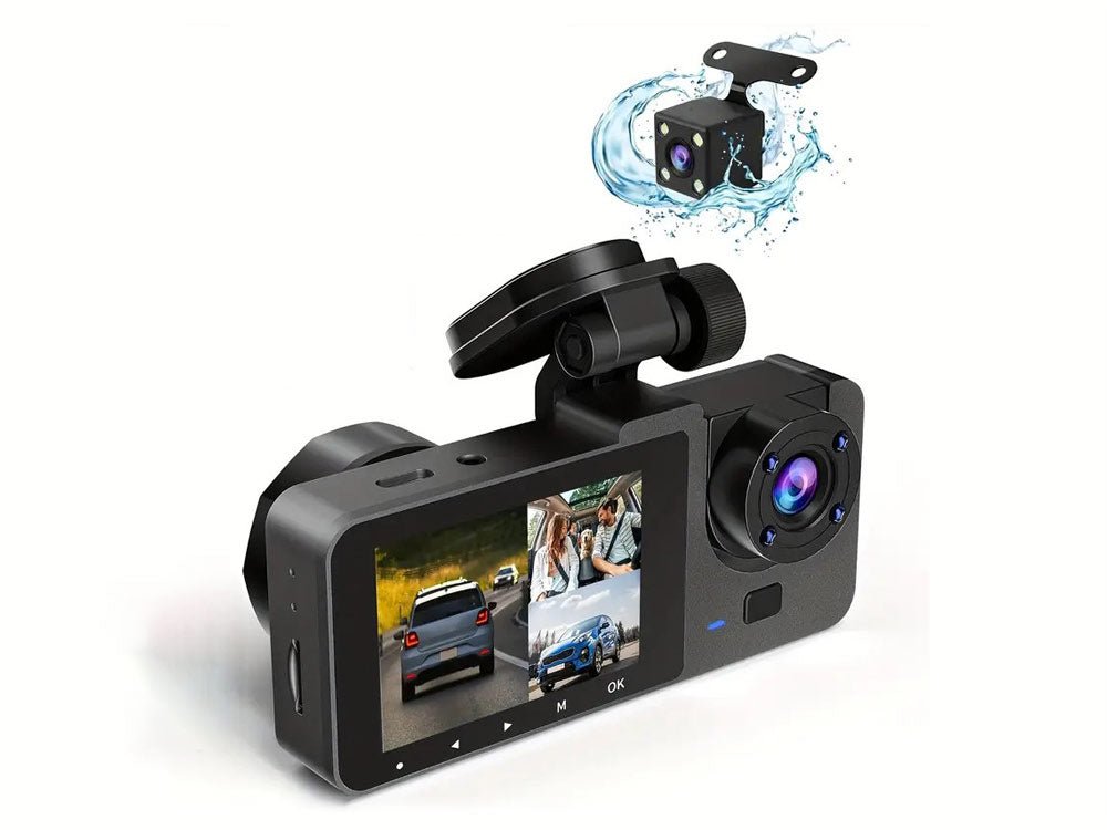 Dashcam 1080P met Dual Camera en G-Sensor | Parkeermodus en Bewegingsdetectie