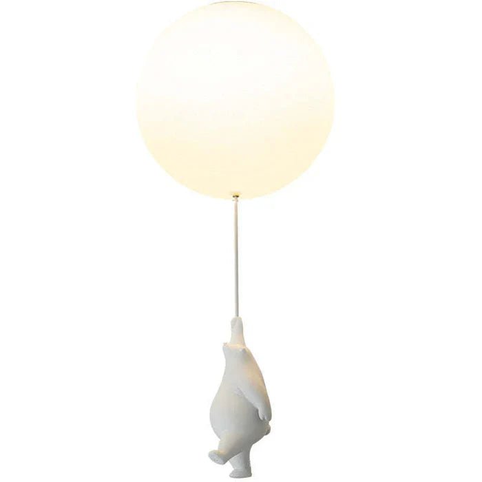 BearGlow Kinder Plafondlamp - Speelse LED Lamp Met Beer En Ballon Ontwerp