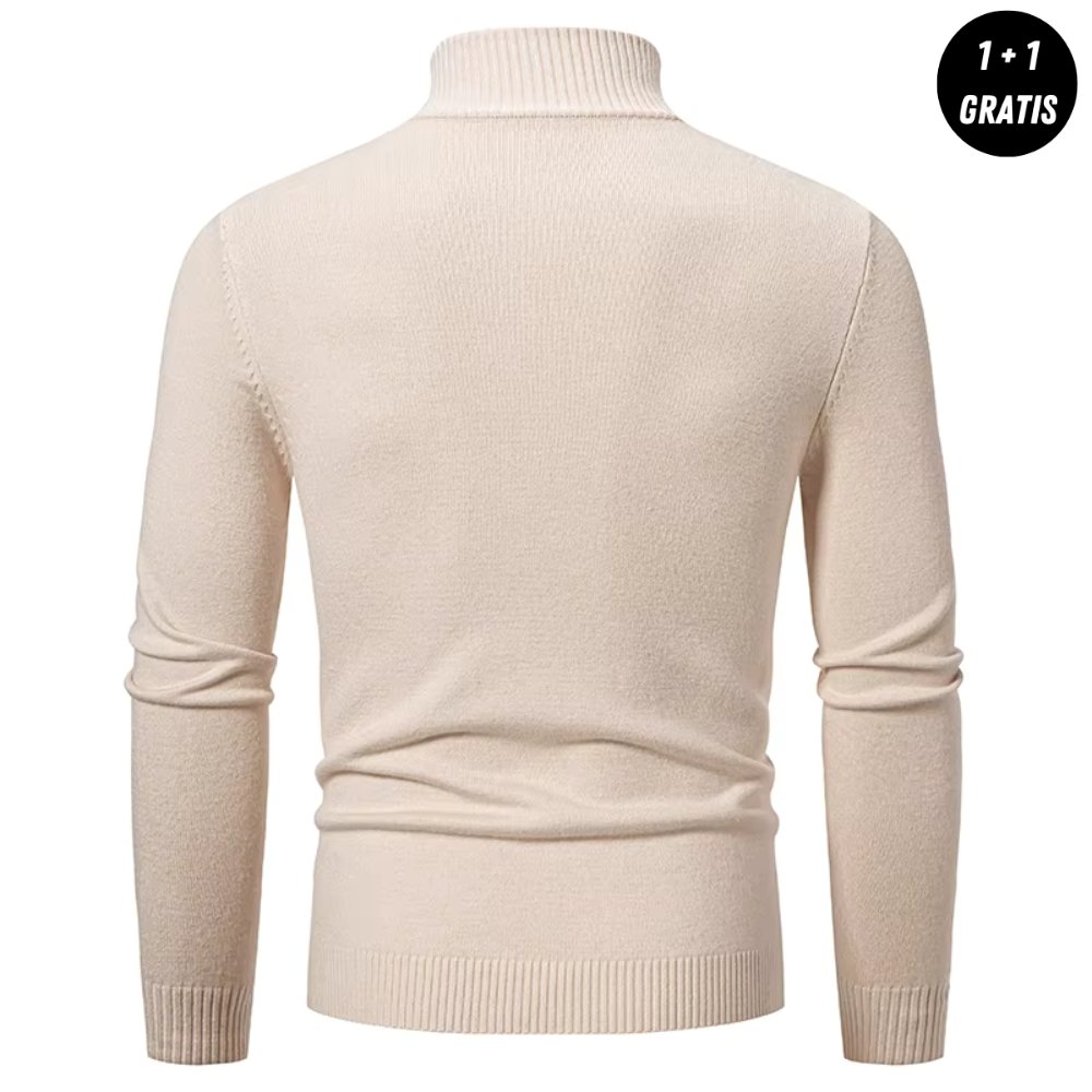 EDDY - Elegante heren zip-up trui voor een stijlvolle look