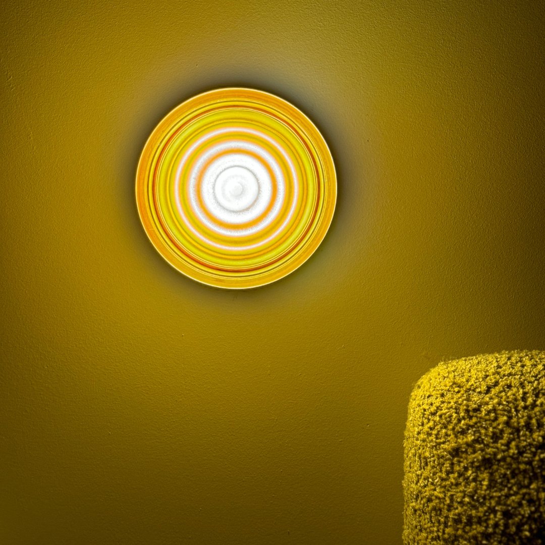 Moderne LED Wandlamp met Glazen Lampenkap - Stijlvolle Sfeerverlichting voor Badkamer en Slaapkamer