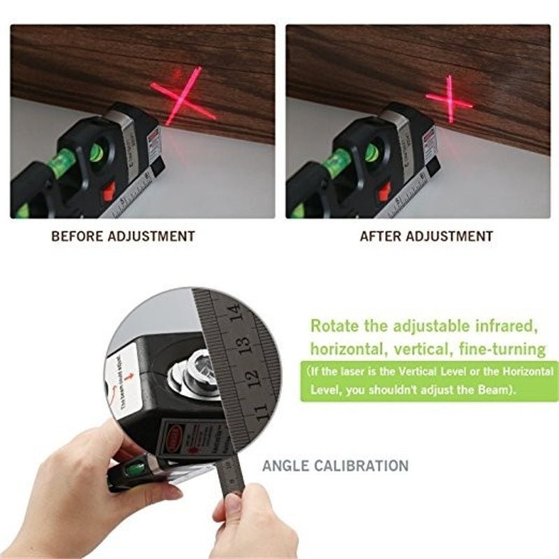 ProMeasure™ Laser Afstandsmeter – Professionele Lasermeter voor Nauwkeurig Meten tot 40m