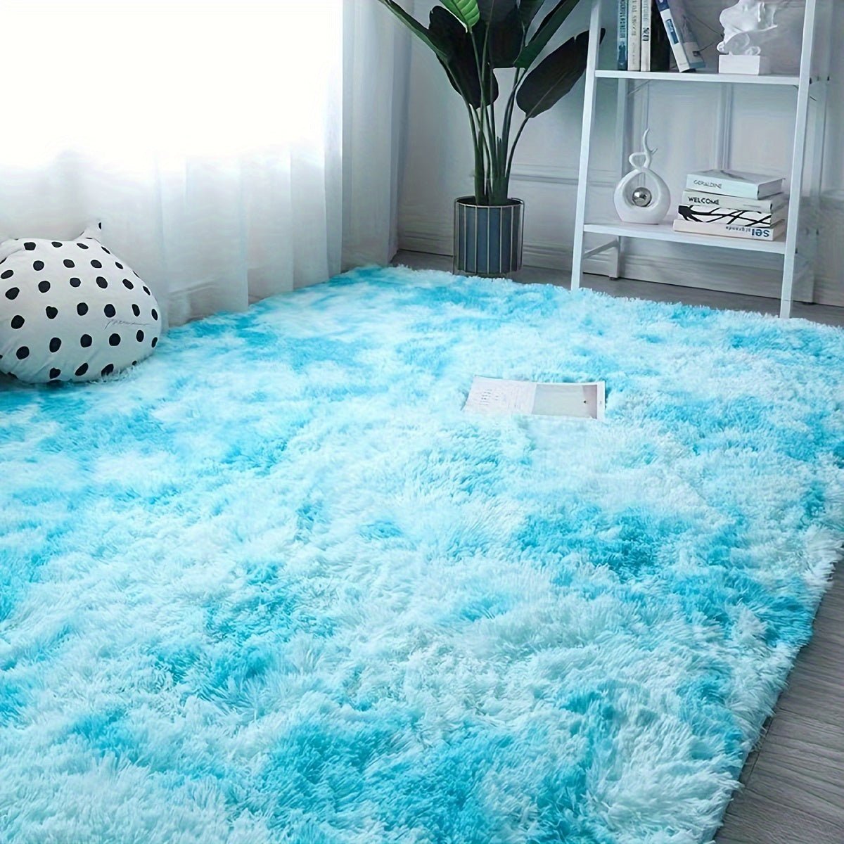 VelvetDream™ Luxe Shaggy Vloerkleed – Zacht & Antislip – Perfect voor Woonkamer & Slaapkamer