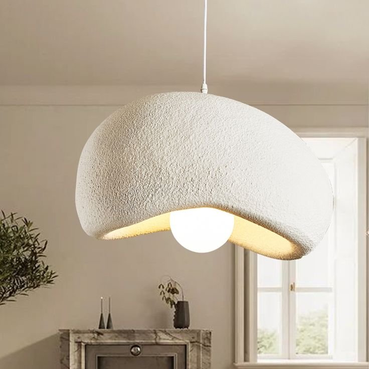 Wolkvormige Hanglamp - Moderne Wabi-Sabi Plafondlamp voor Sfeervolle Verlichting