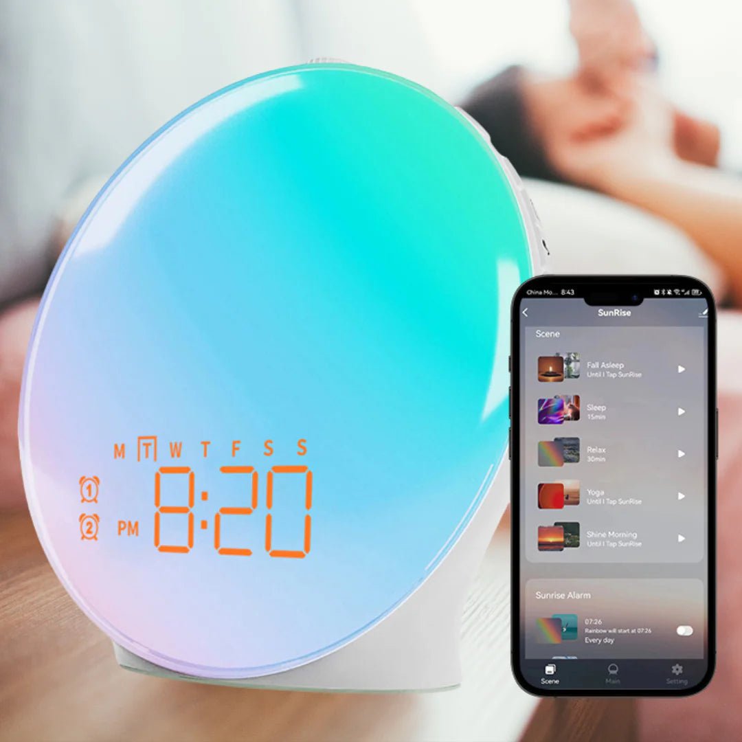 Wake-up Light met Zonsopgangsimulatie