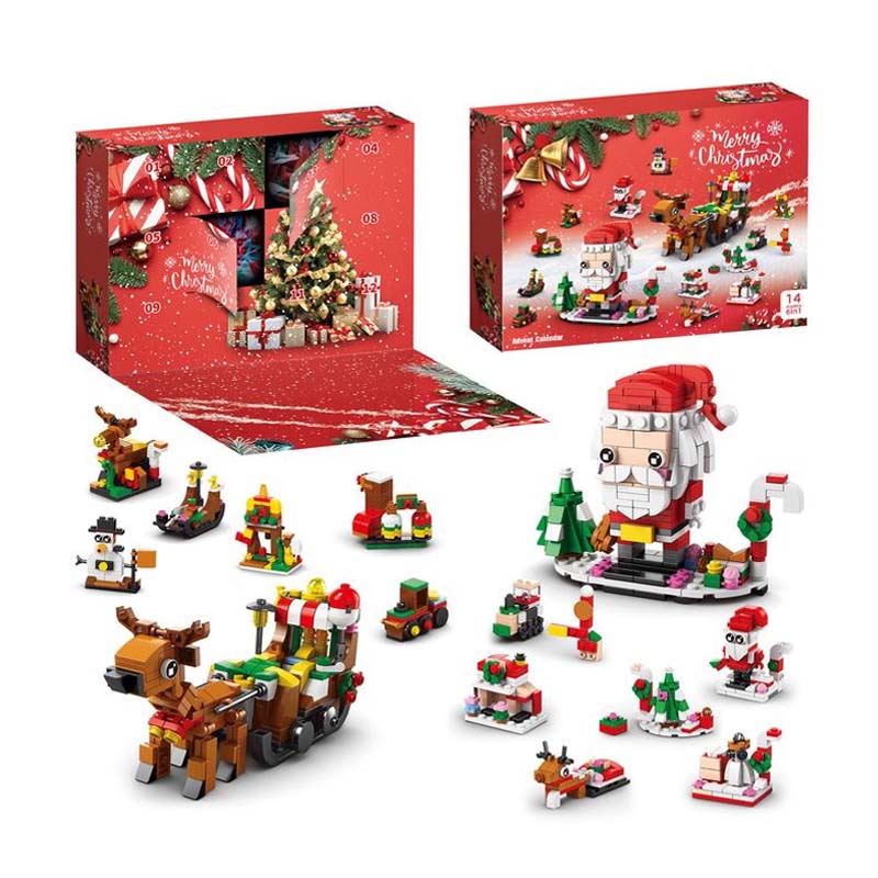 BrickFest™ Kerst Bouwstenen Adventskalender – Aftellen tot Kerstmis