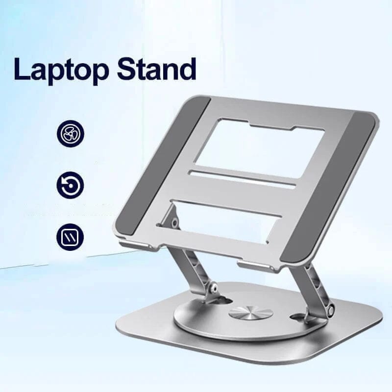 Laptop Standaard met 360° Rotatie - Verstelbare Laptop Houder