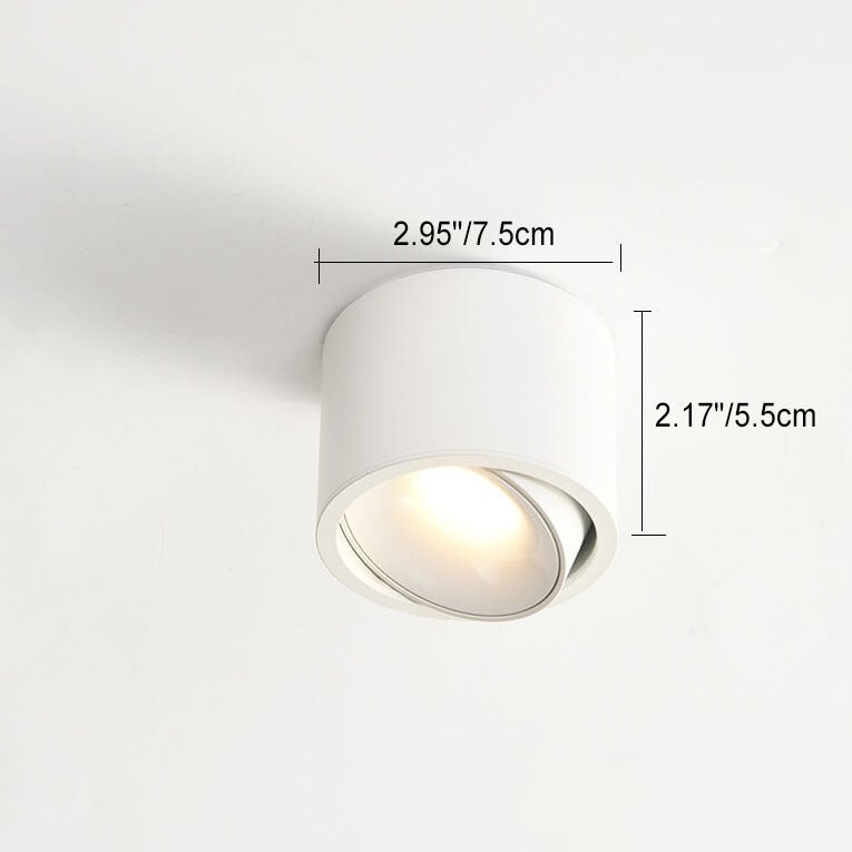 Origo Minimalistische LED Plafondspot - Verstelbare Ronde Inbouwlamp