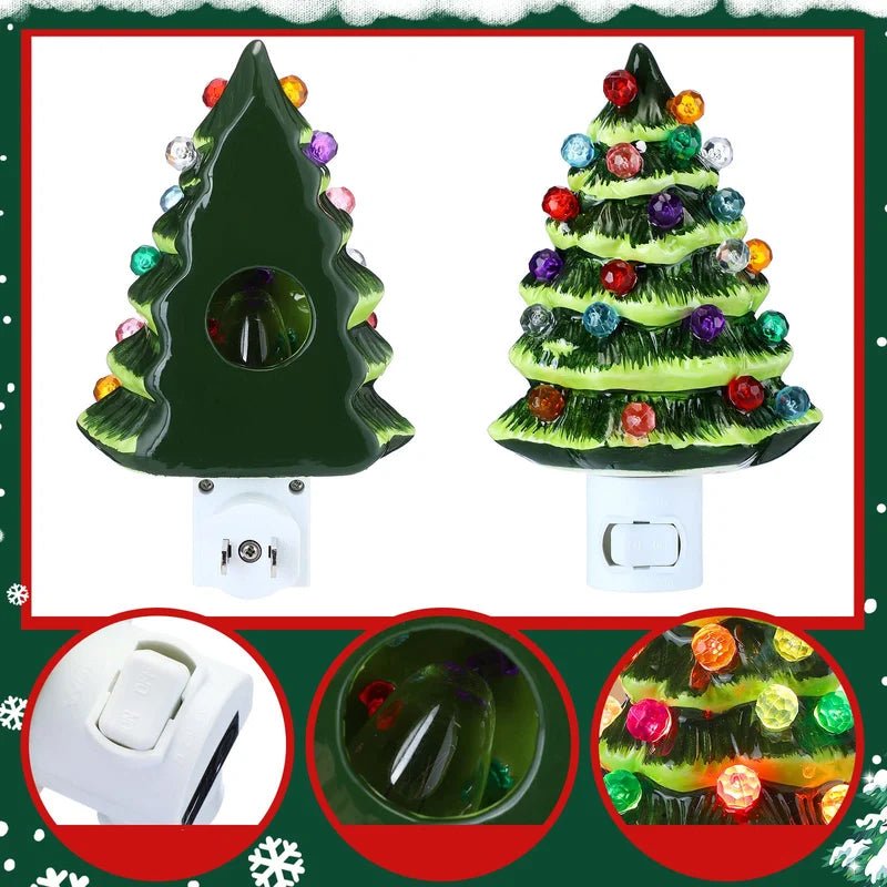 XmasGlow™ Kerstboom Nachtlamp | Sfeervolle LED Kerstverlichting