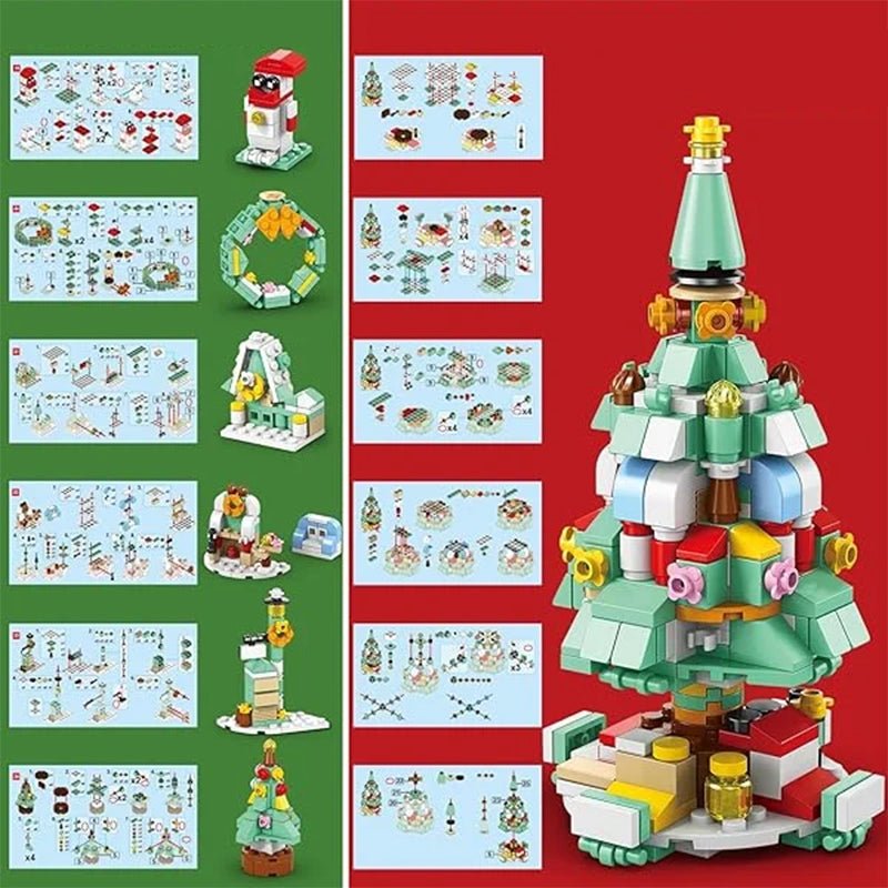 BuildJoy™ Adventskalender Bouwset | 24 Verrassingen voor de Feestdagen