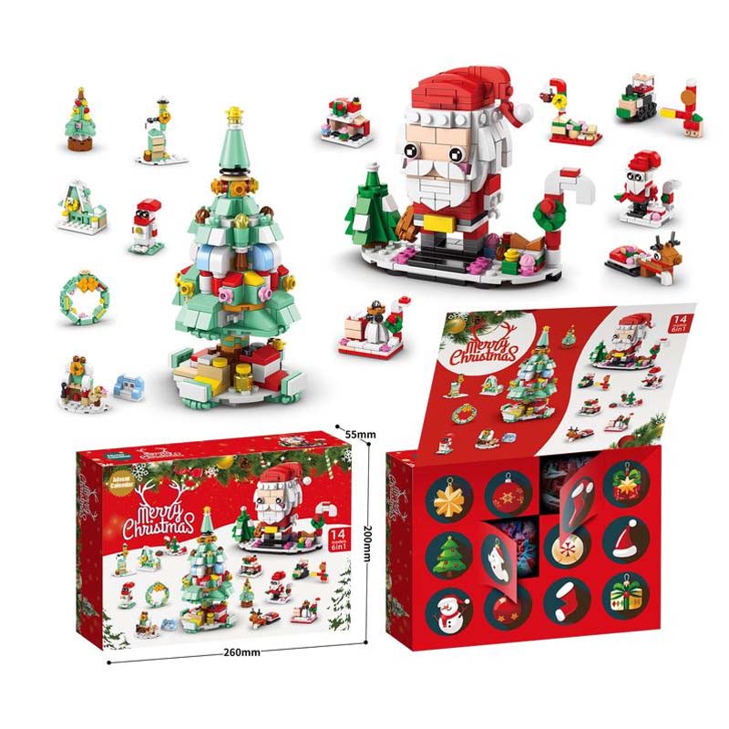 BrickFest™ Kerst Bouwstenen Adventskalender – Aftellen tot Kerstmis