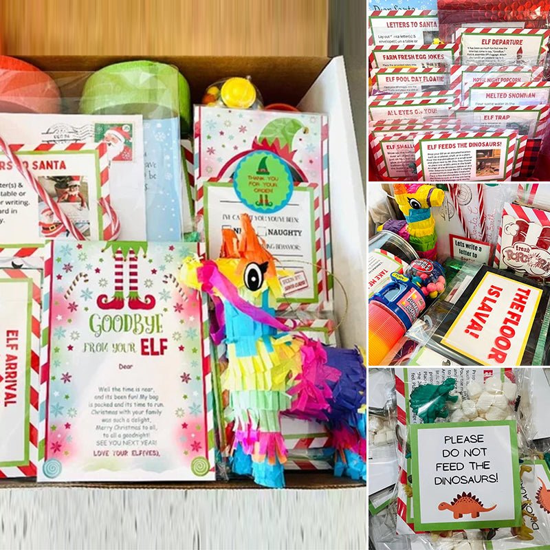 Kerst Elf Kit - 12 of 24 Dagen Magische Adventskalender voor Kinderen