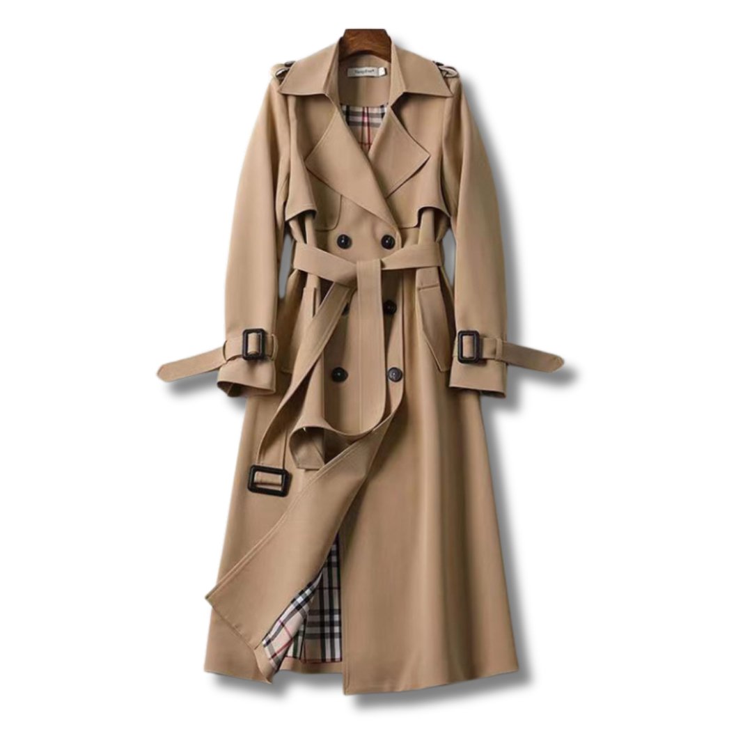 Emalie | Klassieke Trenchcoat met Tijdloze Stijl - Elegant en veelzijdig