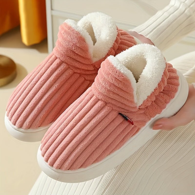 CozyFeet™ Warme Winter Sloffen – Zachte Pluche Pantoffels voor Binnen & Buiten Comfort