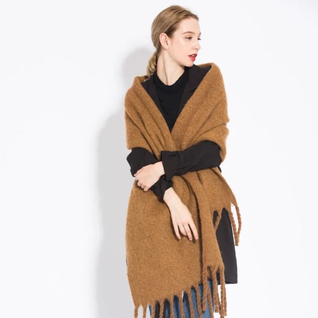 LuxeWrap™ Sjaal - Zachte Oversized Sjaal Voor Warmte en Stijl