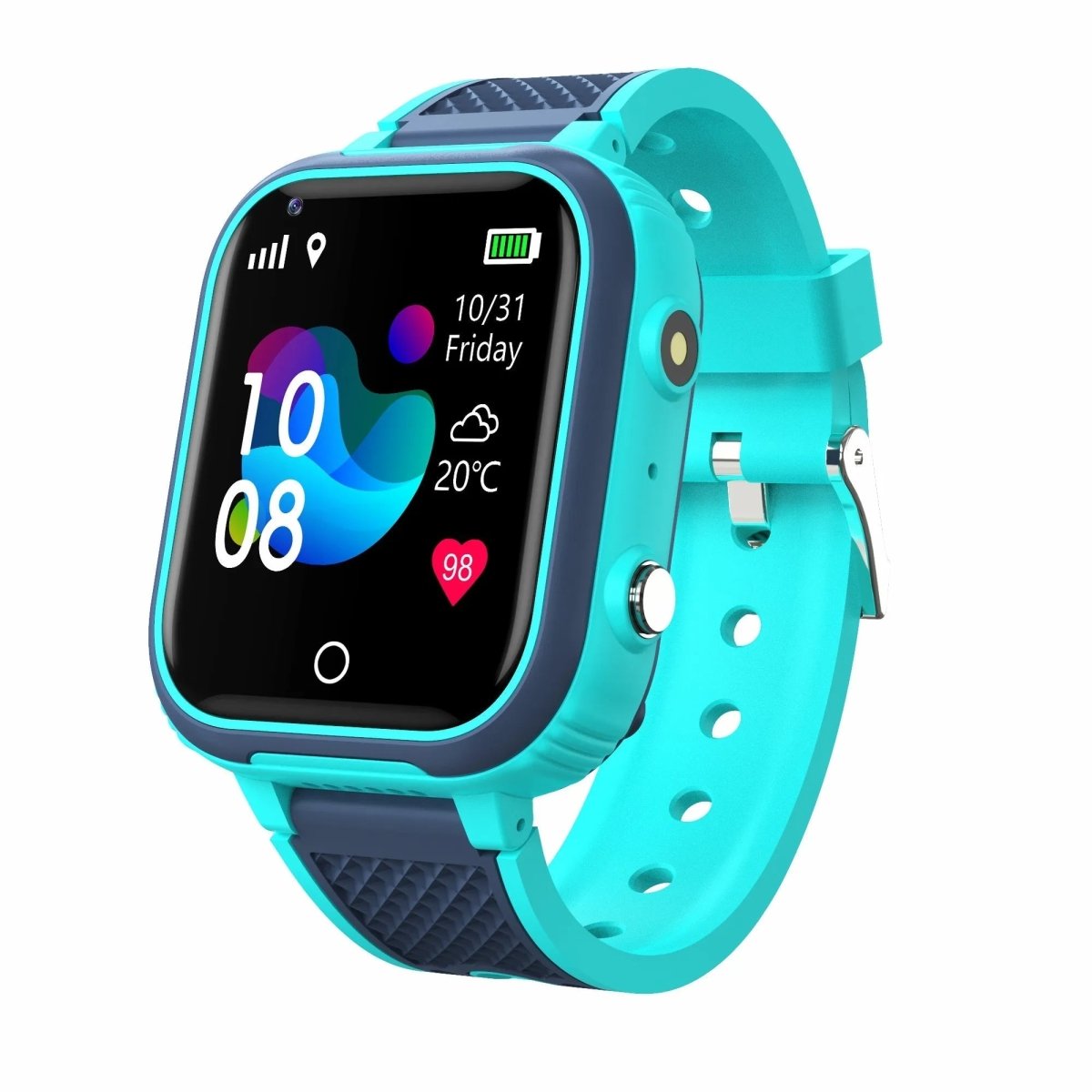 SafeTrack™ 4G Smartwatch voor Kinderen – GPS, SOS & Waterdicht