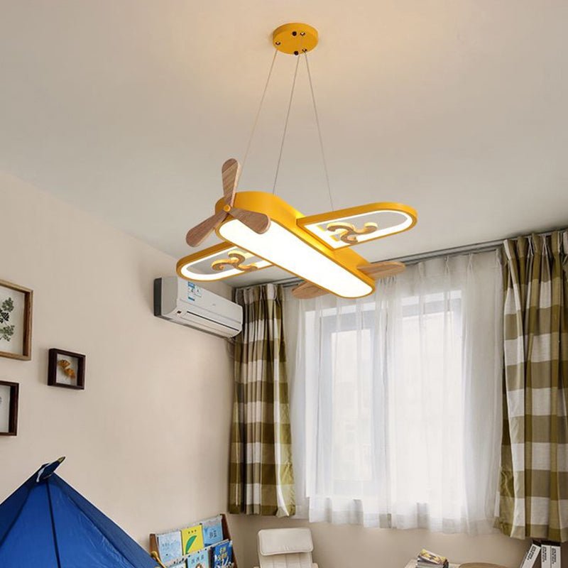 AeroGlow™ Kinderkamer Hanglamp - Vliegtuigvormige LED Lamp met Creatief Ontwerp