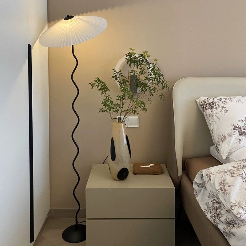 Moderne Squiggle Vloerlamp - Speelse Designlamp voor Woonkamer en Slaapkamer