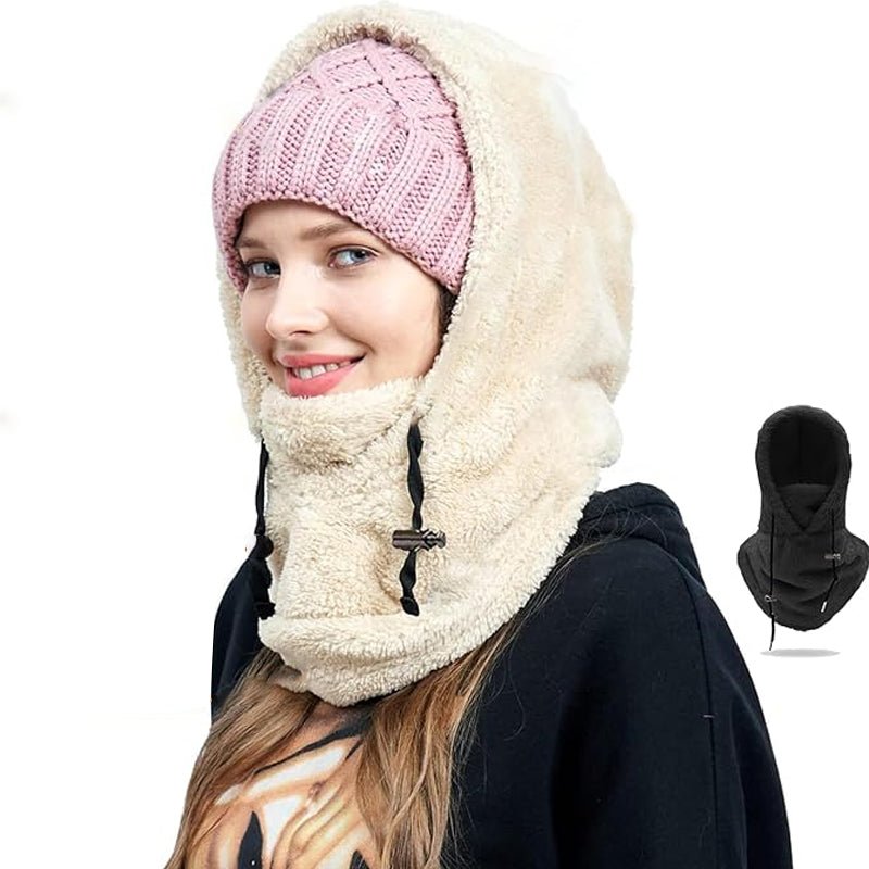 FrostMate™ 3-in-1 Wintermuts – Warm, Winddicht en Multifunctioneel