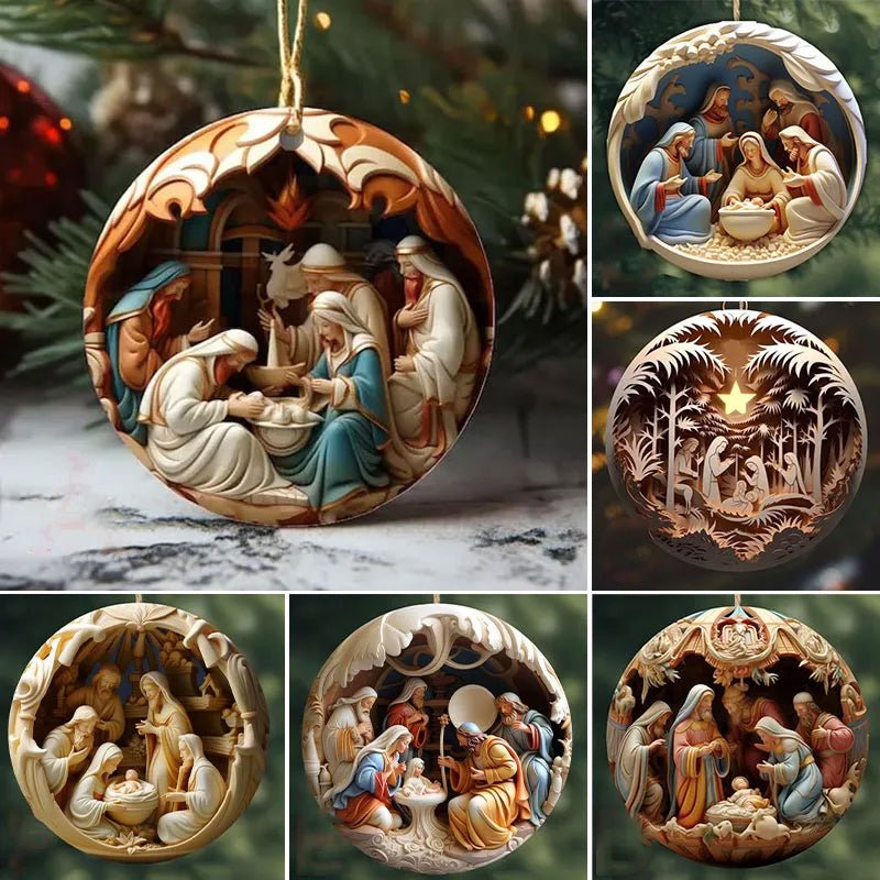 KerstGlans™ Keramische Ornamenten | Prachtige Feestelijke Kerstdecoratie