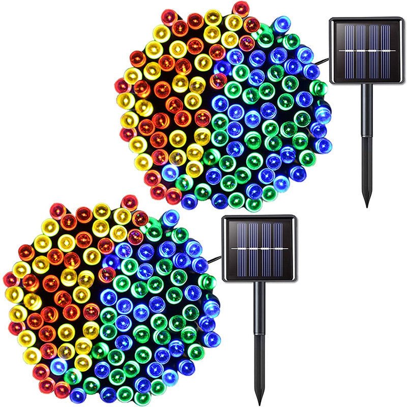 Solar Lichtslinger voor Buiten - Waterdichte LED Tuinverlichting met 8 Verlichtingsmodi