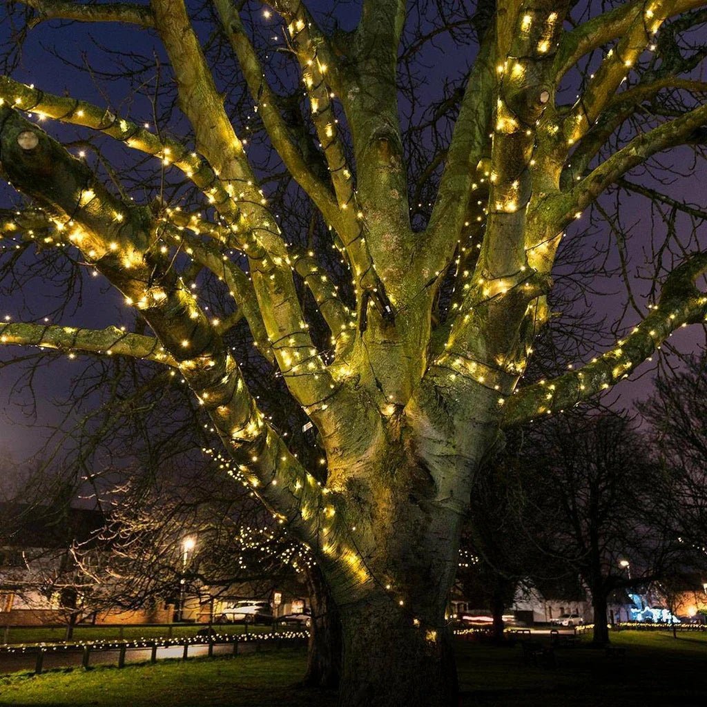 Buiten LED Kerstverlichting - Koppelbare Sfeerverlichting voor Bomen en Tuin