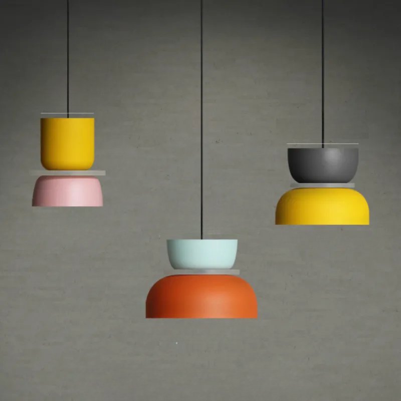 Nordic Hanglamp | Scandinavisch Design Macaron Lamp Voor Sfeervolle Verlichting