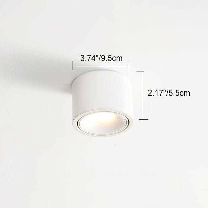 Origo Minimalistische LED Plafondspot - Verstelbare Ronde Inbouwlamp