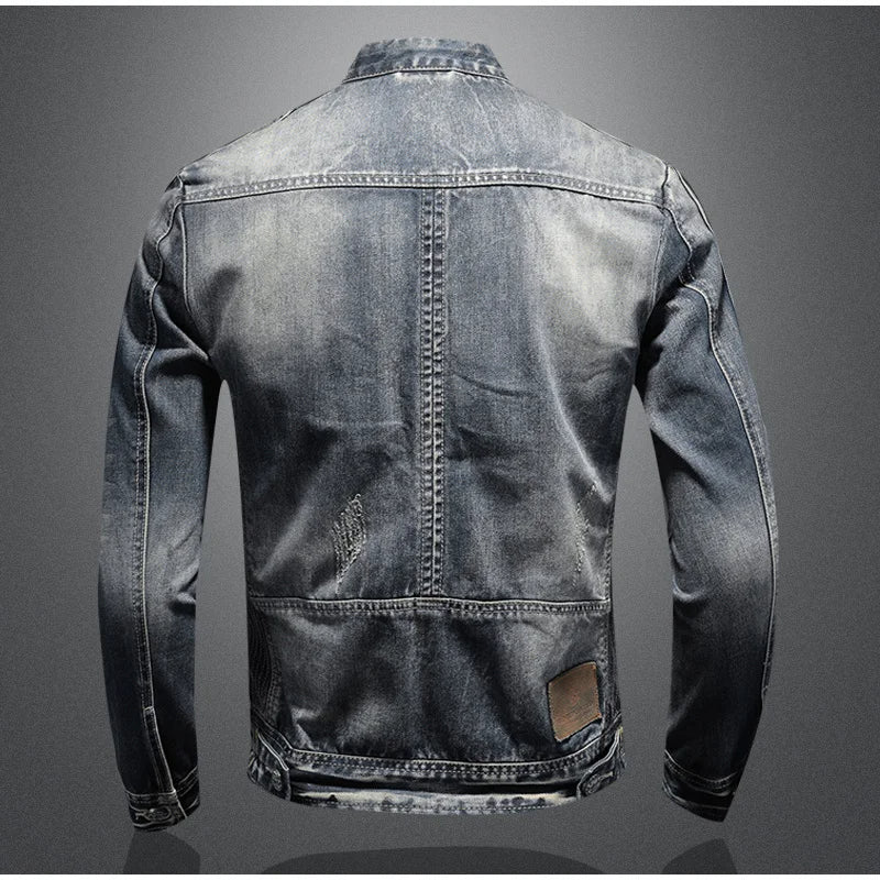 Axel™ Casual Denim Winterjack voor Heren