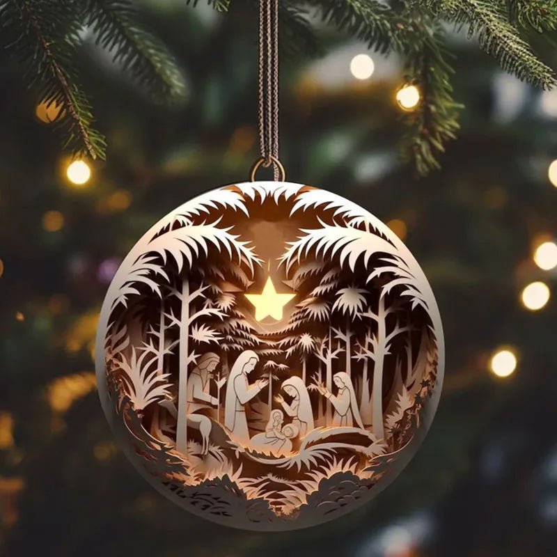 KerstGlans™ Keramische Ornamenten | Prachtige Feestelijke Kerstdecoratie