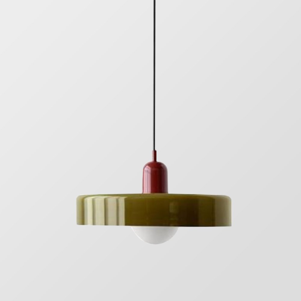 Bauhuis Glazen Hanglamp – Modern en Kleurrijk Design voor Woonkamer of Eetkamer