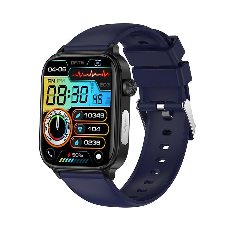 ViQ70 Professionele Smartwatch – ECG, Non-Invasieve Bloedsuikermeting en Gezondheidsbelfunctie