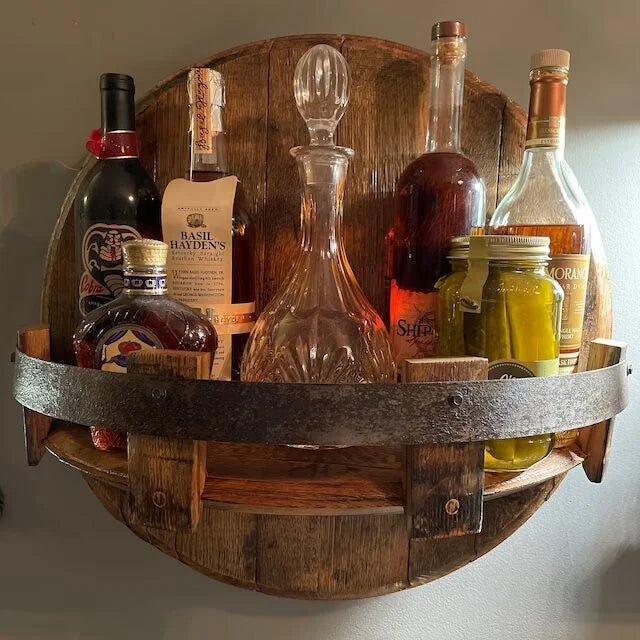 WoodLux™ Drankendisplay | Robuust Houten Ontwerp voor Stijlvolle Presentatie