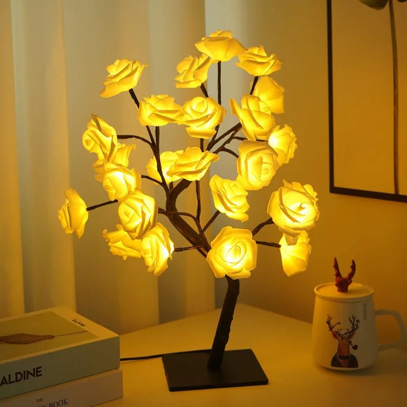 Roselume™ LED Rozenlamp | Romantische Verlichting en Tijdloos Symbool van Liefde