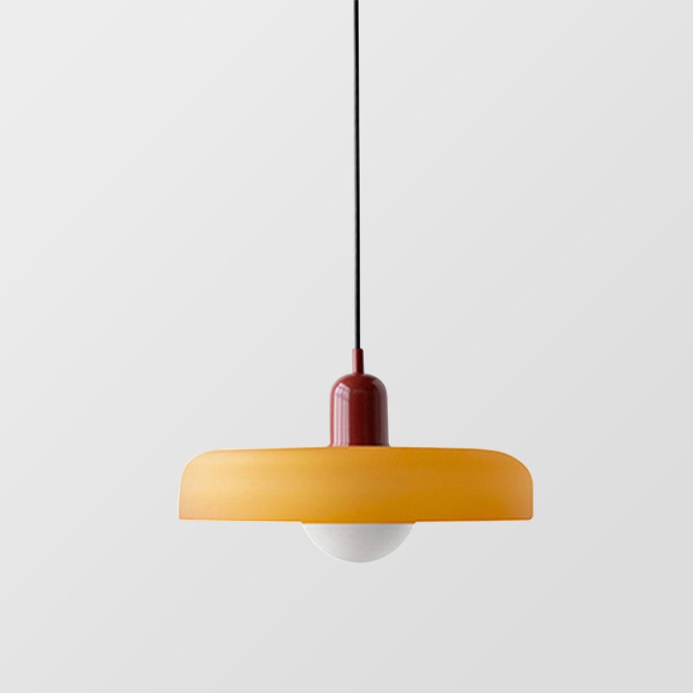 Bauhuis Glazen Hanglamp – Modern en Kleurrijk Design voor Woonkamer of Eetkamer