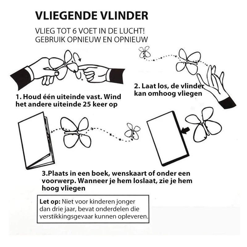 FlitterFly™ – Magische Vliegende Vlinders