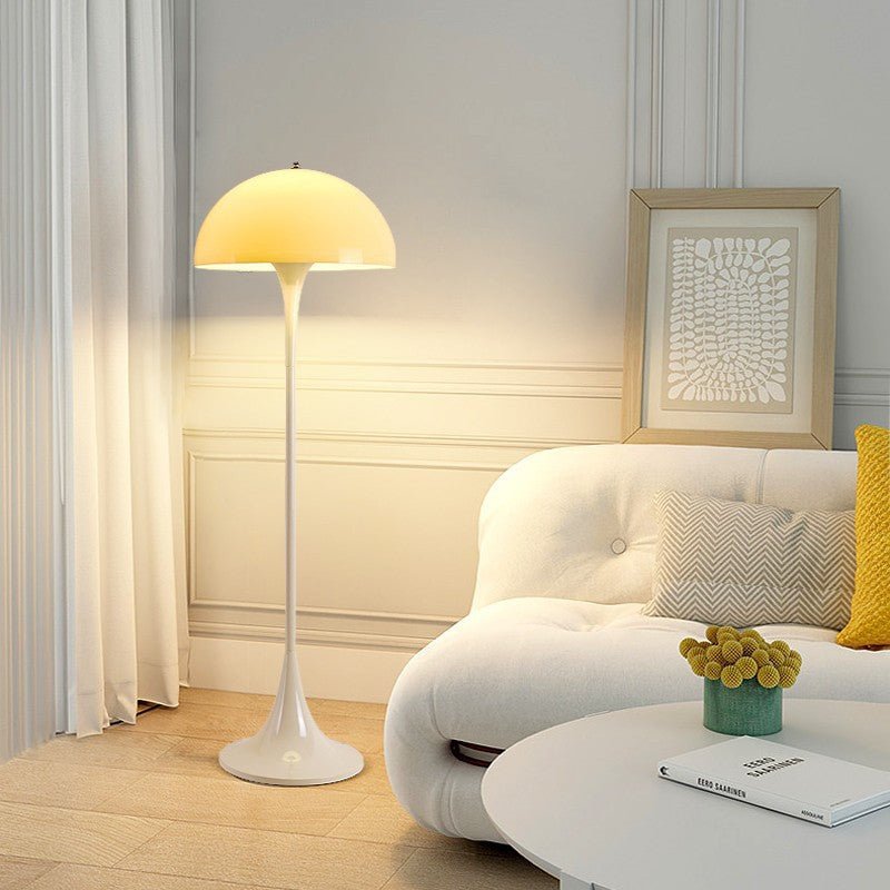 Paddenstoel Vloerlamp - Scandinavische Dimbare Designlamp voor Sfeerverlichting