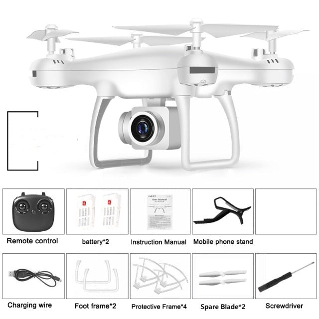 SkyMaster 4K Camera Drone - Drone met GPS en Wi-Fi