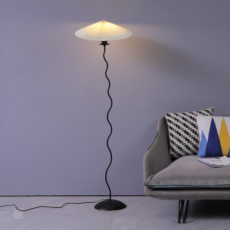 Moderne Squiggle Vloerlamp - Speelse Designlamp voor Woonkamer en Slaapkamer