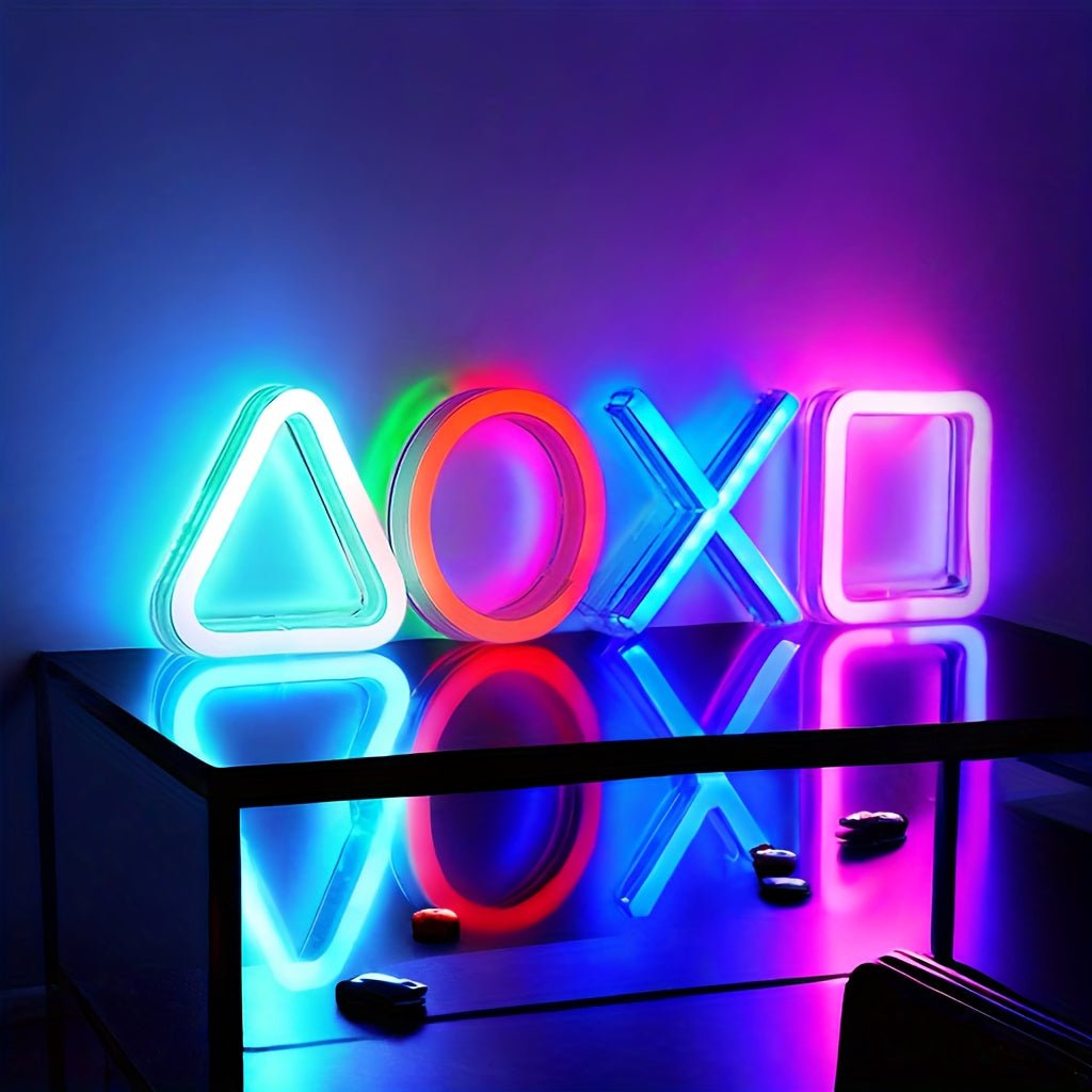 GameNeon™ LED Neon Verlichting - Stijlvolle Gaming Decoratie voor Slaapkamer & Gamekamer