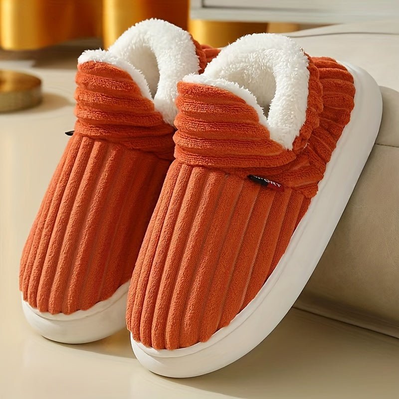 CozyFeet™ Warme Winter Sloffen – Zachte Pluche Pantoffels voor Binnen & Buiten Comfort