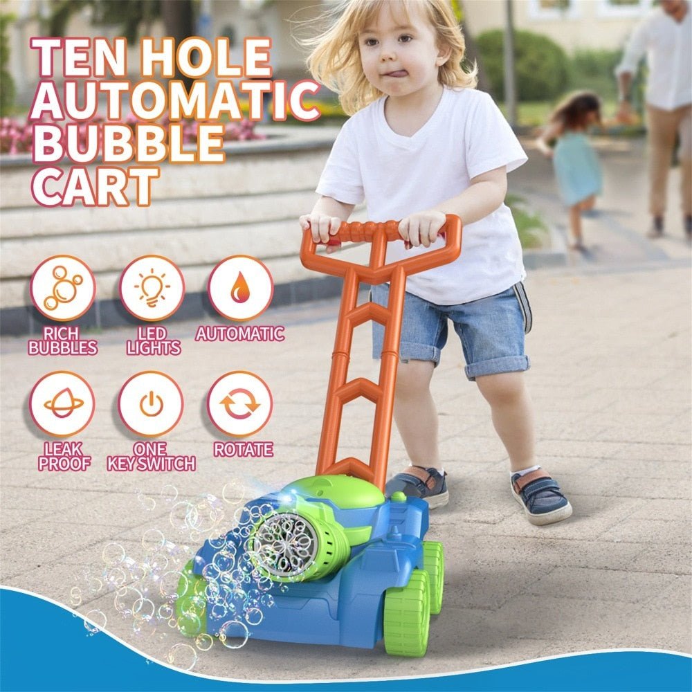 BubbleMow™ – Speelgoed Grasmaaier met Bellen – Magisch Speelplezier voor Kinderen