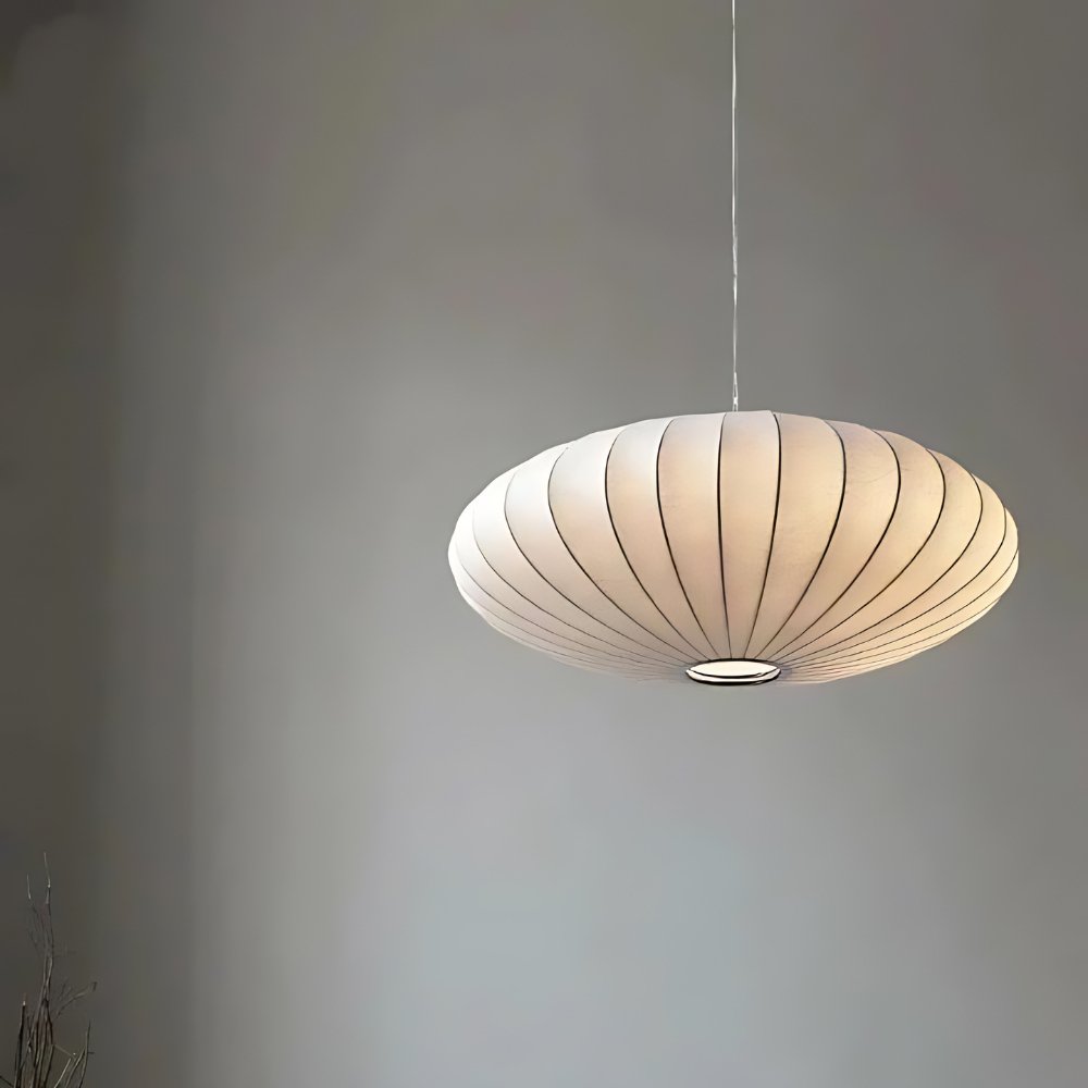 Silora - Luxe Zijde Plafondlamp voor Stijlvolle Verlichting