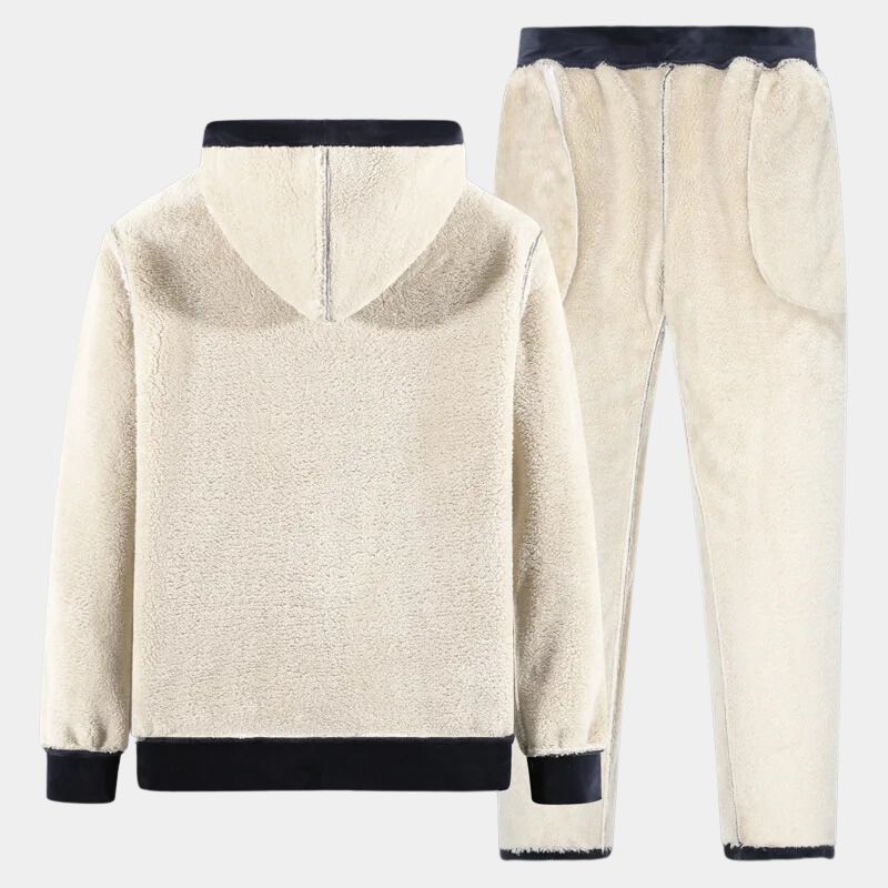 Volire Luxe Heren Tweedelig Set - Stijlvolle Loungewear voor Thuis en Buiten