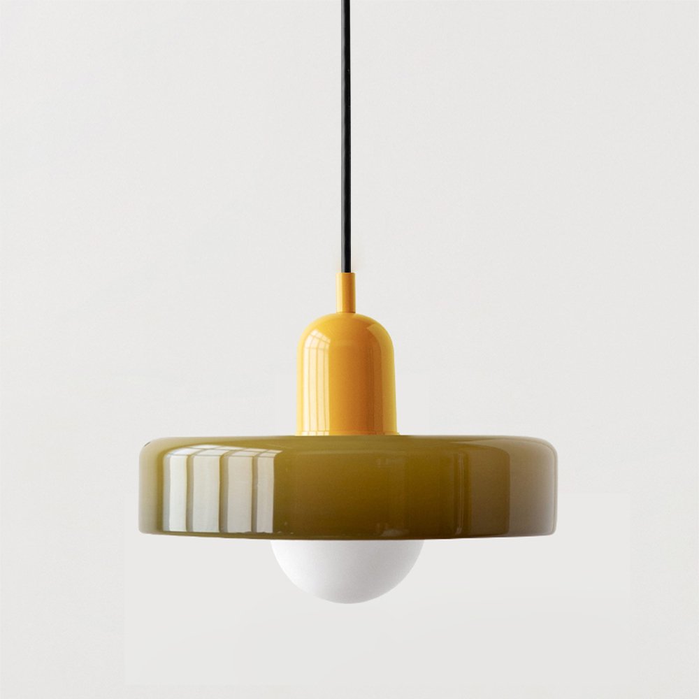 Bauhuis Glazen Hanglamp – Modern en Kleurrijk Design voor Woonkamer of Eetkamer