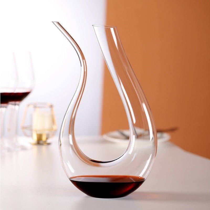 Elegance Kristallen Wijn Decanteerkaraf - Luxe Decanteerder voor Optimale Smaak