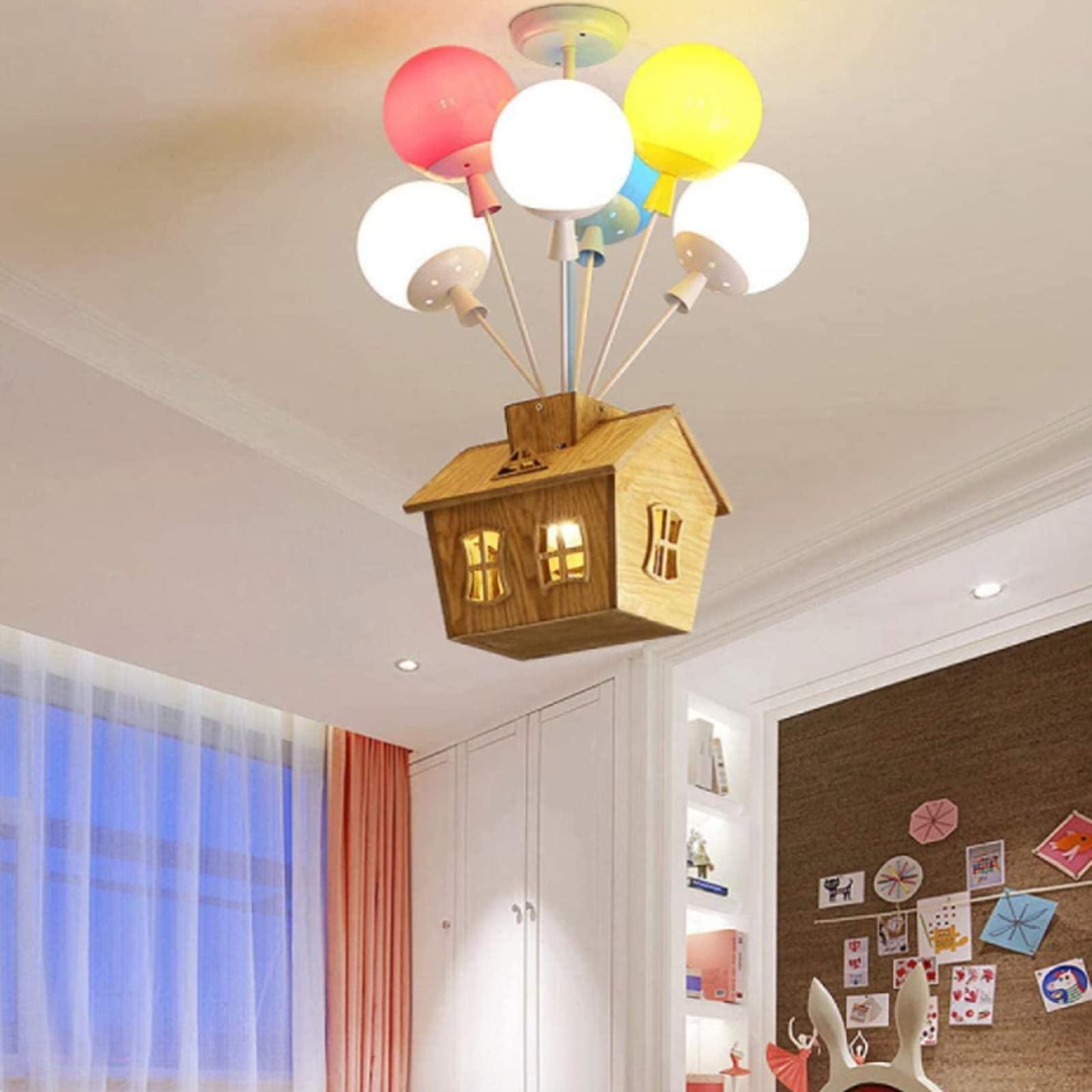 Ballonvormige Kinderkamer Plafondlamp - Speelse LED Verlichting